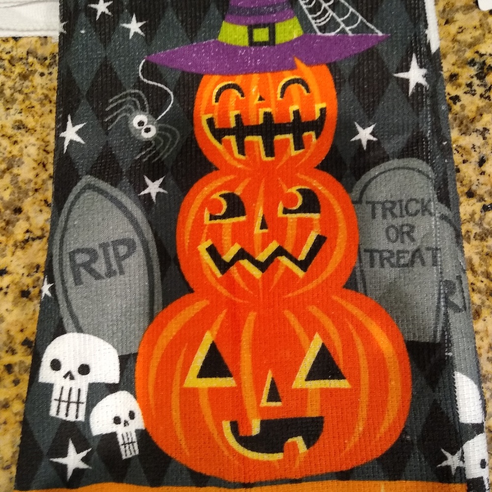 Halloween Dish Towels